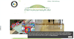 Desktop Screenshot of chemiakosmetyki.eu