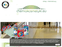 Tablet Screenshot of chemiakosmetyki.eu